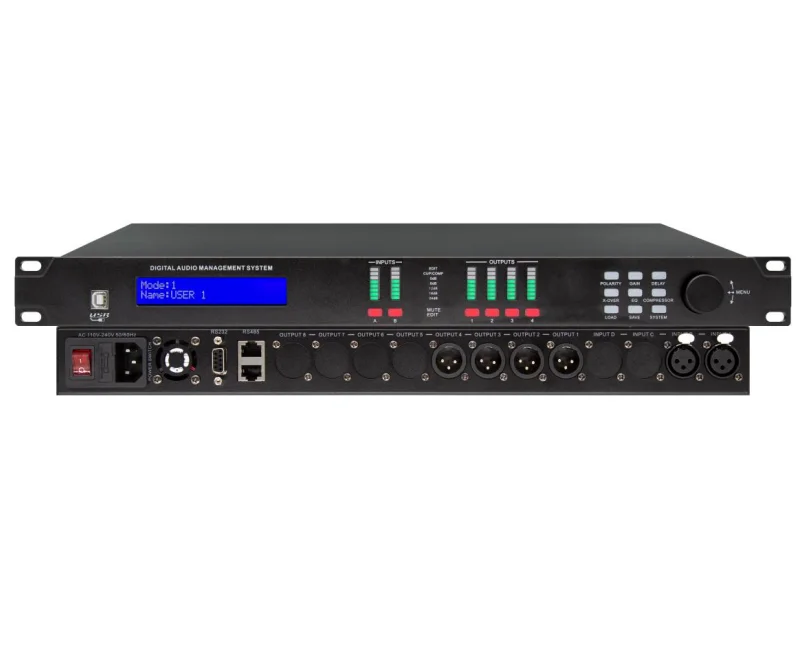 DP36 Совершенно новый профессиональный аудиотранслятор аудиопроцессор DSP цифровой динамик с высоким качеством
DP36 Совершенно новый профессиональный аудиотранслятор аудиопроцессор DSP цифровой динамик с высоким качеством