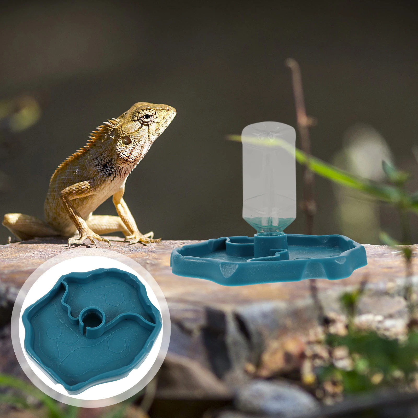 Automatic Water Feeder Pet Fountain 2 in 1 Removable Bottle Plate Water Bowl for Dog Cat Tortoise Lizard Reptile
Automatic Water Feeder Pet Fountain 2 in 1 Removable Bottle Plate Water Bowl for Dog Cat Tortoise Lizard Reptile