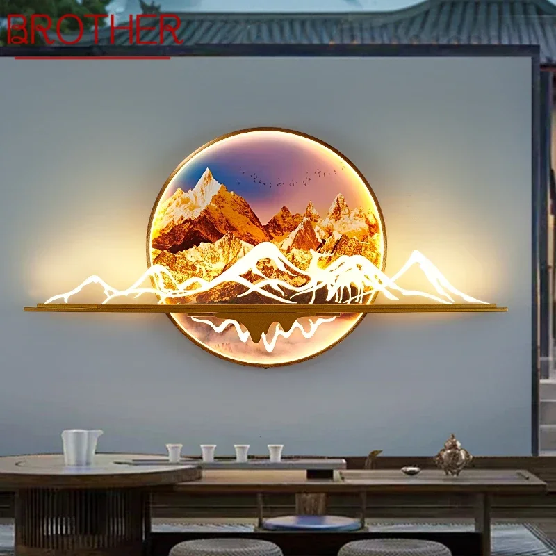BROTHER Solar Outdoor Mural Lamp Creative Circular Landscape Waterproof Mural Outdoor Villa Courtyard Garden Decoration Painting
BROTHER Solar Outdoor Mural Lamp Creative Circular Landscape Waterproof Mural Outdoor Villa Courtyard Garden Decoration Painting