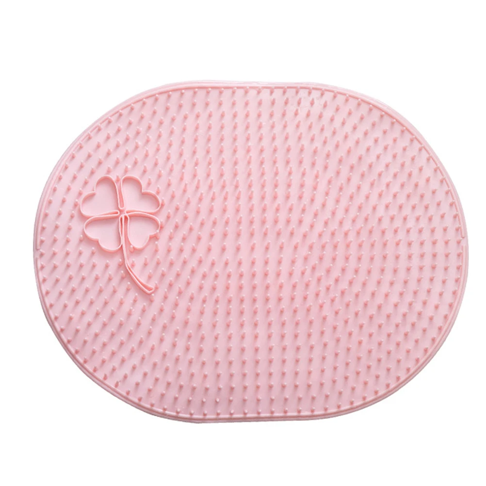 Pink Elliptical Foot Massager Mat Anti Slip Suckers Shower Dead Skin Remover Dual Feet Cleaner Pad TPE Material Durability
Pink Elliptical Foot Massager Mat Anti Slip Suckers Shower Dead Skin Remover Dual Feet Cleaner Pad TPE Material Durability
