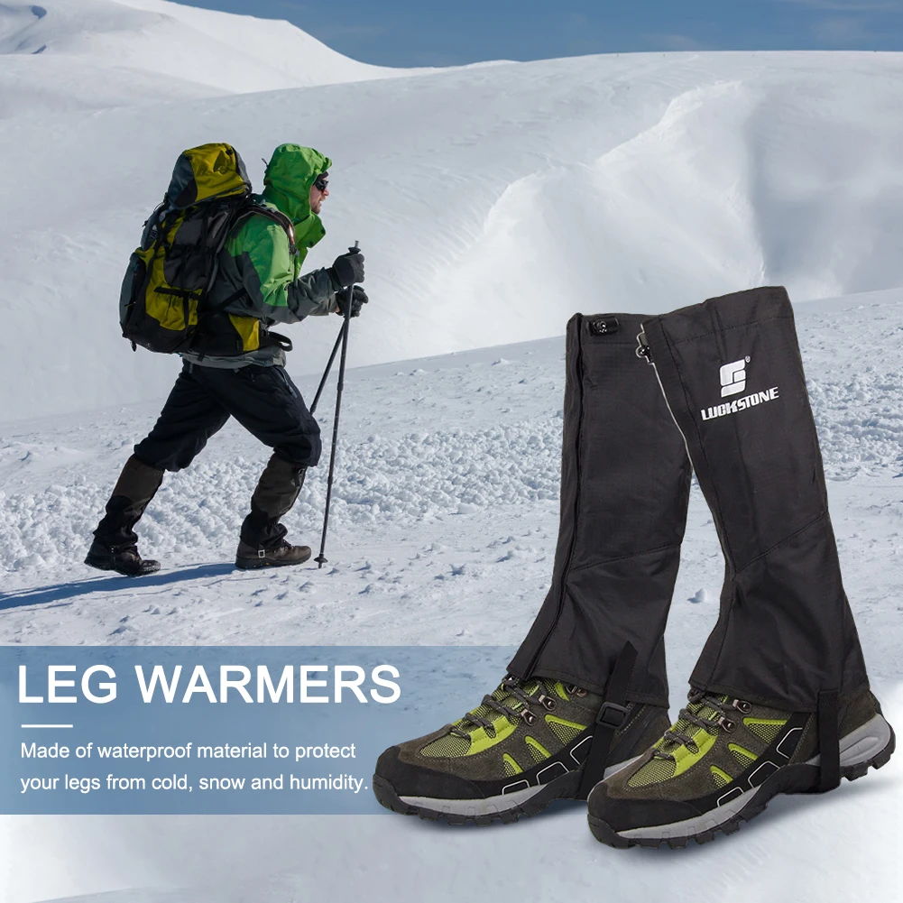 Leg Hiking Gaiters Winter Tourist Snow Foot Cover Lightweight Men Women Snow Boot Leg Gaiters for Walking Mountain Snowshoeing
Leg Hiking Gaiters Winter Tourist Snow Foot Cover Lightweight Men Women Snow Boot Leg Gaiters for Walking Mountain Snowshoeing