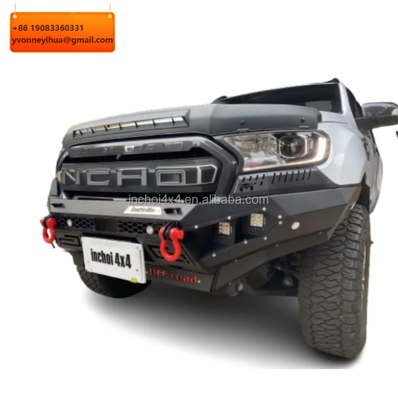 Heavy-Duty Steel Front Bumper 4x4 Off-Road Bull Bar For Toyota Hilux Tacoma Revo & Ford Ranger F150
Heavy-Duty Steel Front Bumper 4x4 Off-Road Bull Bar For Toyota Hilux Tacoma Revo & Ford Ranger F150