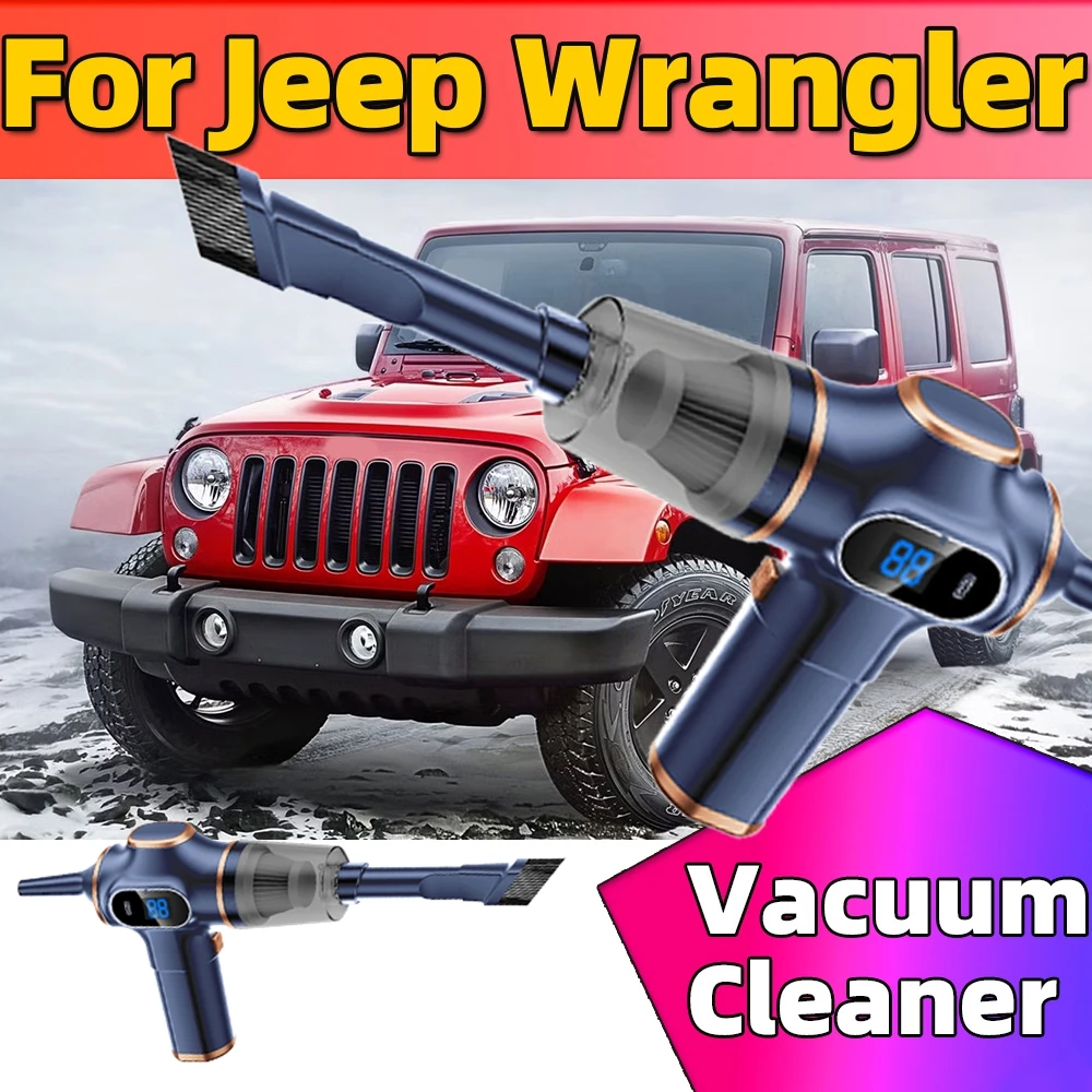 For Jeep Wrangler Car mounted wireless mini vacuum cleaner high-power powerful vacuum cleaner low noise and easy to clean
For Jeep Wrangler Car mounted wireless mini vacuum cleaner high-power powerful vacuum cleaner low noise and easy to clean