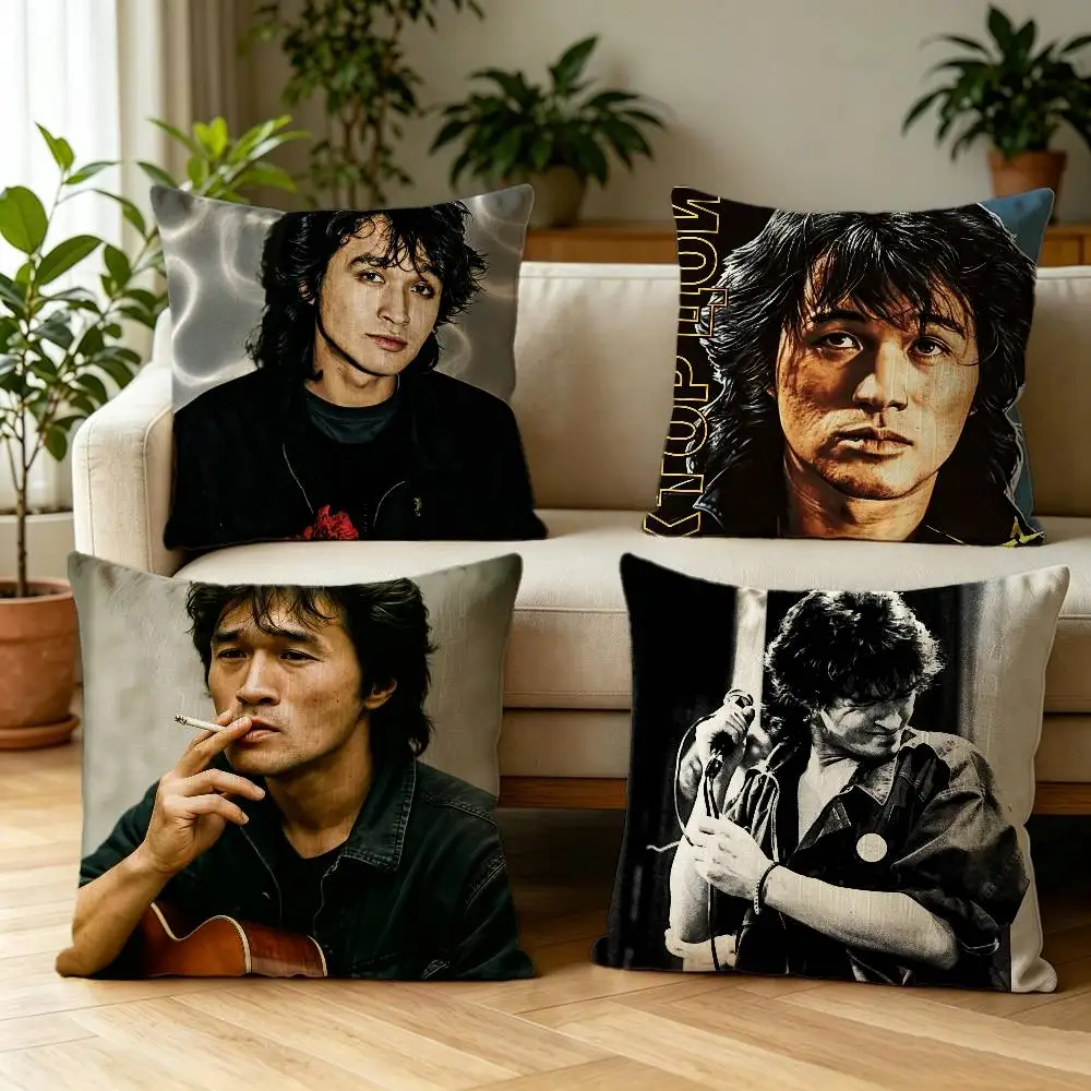 Russia Rock Band Viktor Tsoi Kino Double-sided print Pillow Case Cushion Cover Throw Pillow Case For Car Sofa
Russia Rock Band Viktor Tsoi Kino Double-sided print Pillow Case Cushion Cover Throw Pillow Case For Car Sofa
