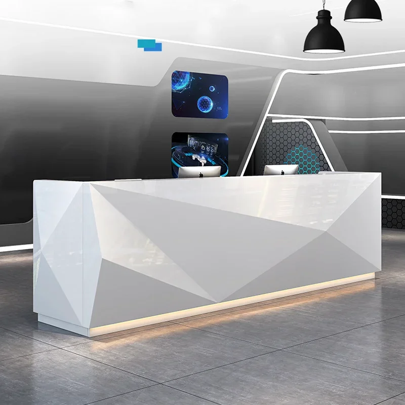 Wood Luxury Reception Customizable Logo Office Building Front Artificial Stone Desk Front Desk Counter
Wood Luxury Reception Customizable Logo Office Building Front Artificial Stone Desk Front Desk Counter