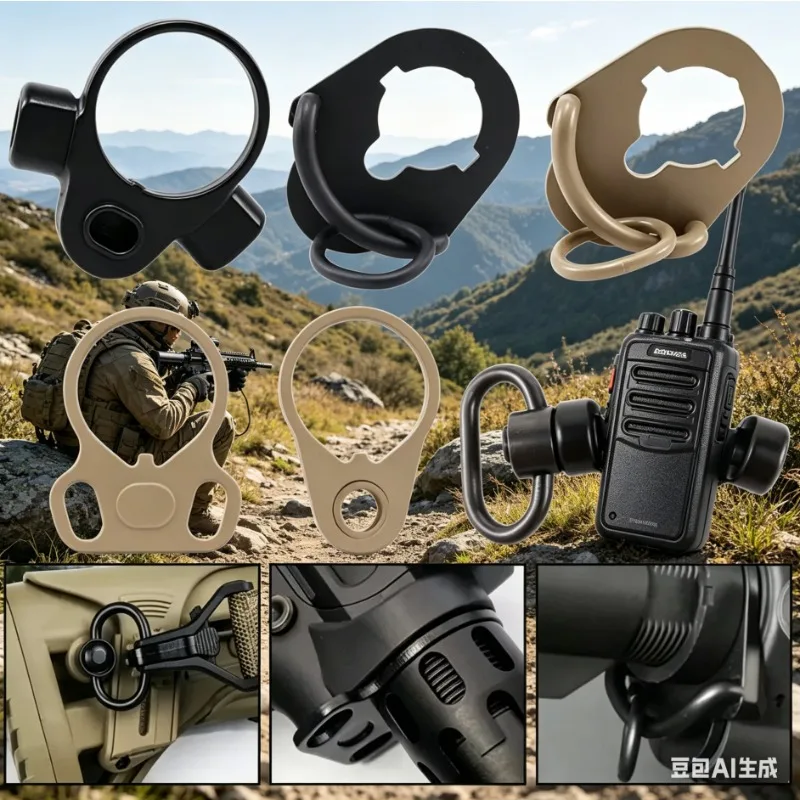 QD Quick Detach Sling Mount Adapter Swivel Metal Single Dual Point Strap Connector for Hunting Sport Model Parts
QD Quick Detach Sling Mount Adapter Swivel Metal Single Dual Point Strap Connector for Hunting Sport Model Parts