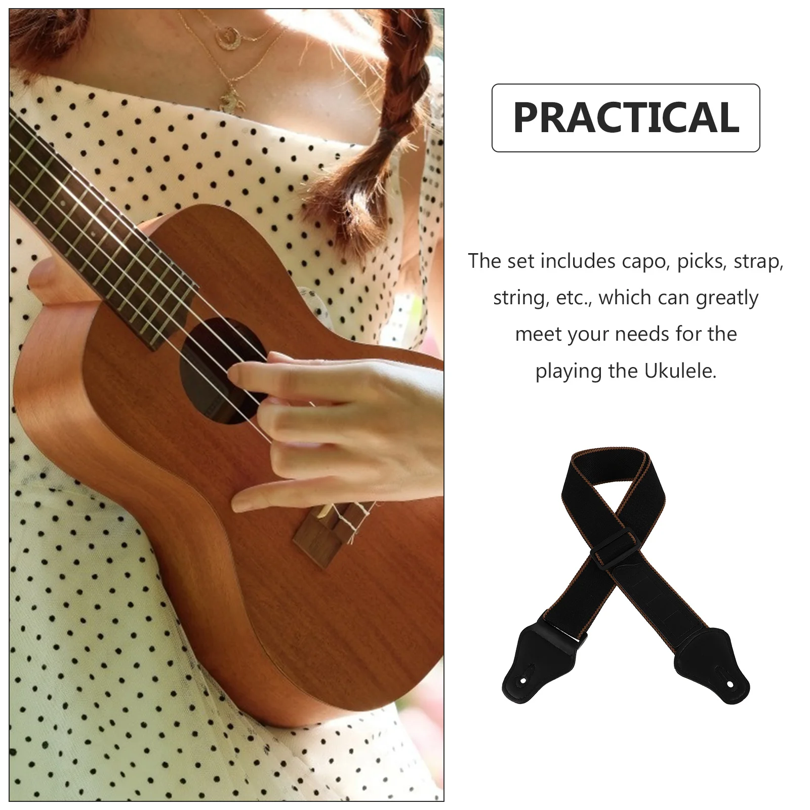 1Pcs Durable Guitar Strap Supple Comfortable Moisture Absorbing Breathable Exquisite Creativity Texture Unique Style
1Pcs Durable Guitar Strap Supple Comfortable Moisture Absorbing Breathable Exquisite Creativity Texture Unique Style