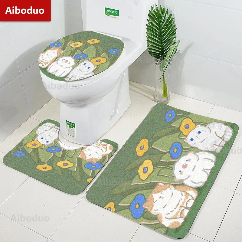 Aiboduo Kawai Animal 50*80 см 3 шт./компл. набор крышек для унитаза, нескользящий коврик для ванной с изображением кота ягненка, ковер для туалета, теплое украшение для дома
Aiboduo Kawai Animal 50*80 см 3 шт./компл. набор крышек для унитаза, нескользящий коврик для ванной с изображением кота ягненка, ковер для туалета, теплое украшение для дома