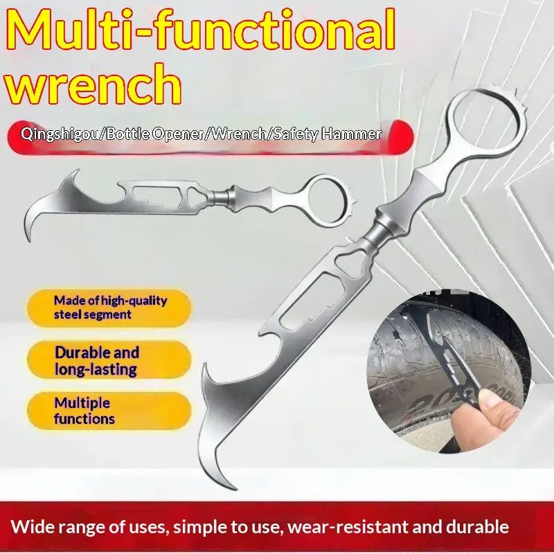 textureTire Stone Remover Tool Portable Tyre Rock Picker Car Wrench for Precision Stone Extraction and Safe Driving
textureTire Stone Remover Tool Portable Tyre Rock Picker Car Wrench for Precision Stone Extraction and Safe Driving