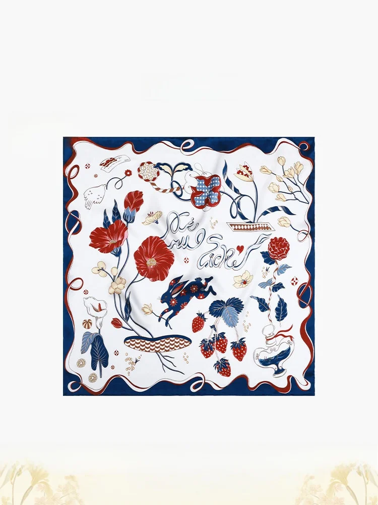 Xinuosichou Silk Scarf High Quality Silk Square Scarf Gift Silk Shawl Floral Pattern Unisex Summer Winter Spring
Xinuosichou Silk Scarf High Quality Silk Square Scarf Gift Silk Shawl Floral Pattern Unisex Summer Winter Spring