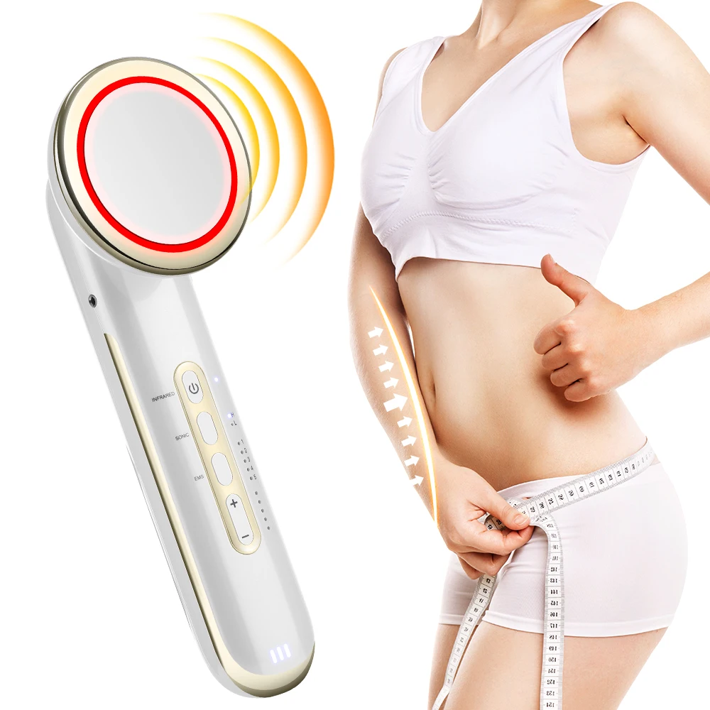EMS Ultrasonic Body Slimming Massager 5 Modes 5 Intensity Weight Loss Fat Burner Skin Care Infrared Facial Lifting Beauty Device
EMS Ultrasonic Body Slimming Massager 5 Modes 5 Intensity Weight Loss Fat Burner Skin Care Infrared Facial Lifting Beauty Device