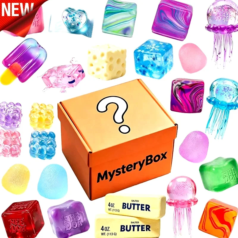 Blind Box Squeeze Fun Surprise Blind Box Random Soft Cute Squishy Toy Mysterious Sensory Stress-Relief Blind Box
Blind Box Squeeze Fun Surprise Blind Box Random Soft Cute Squishy Toy Mysterious Sensory Stress-Relief Blind Box