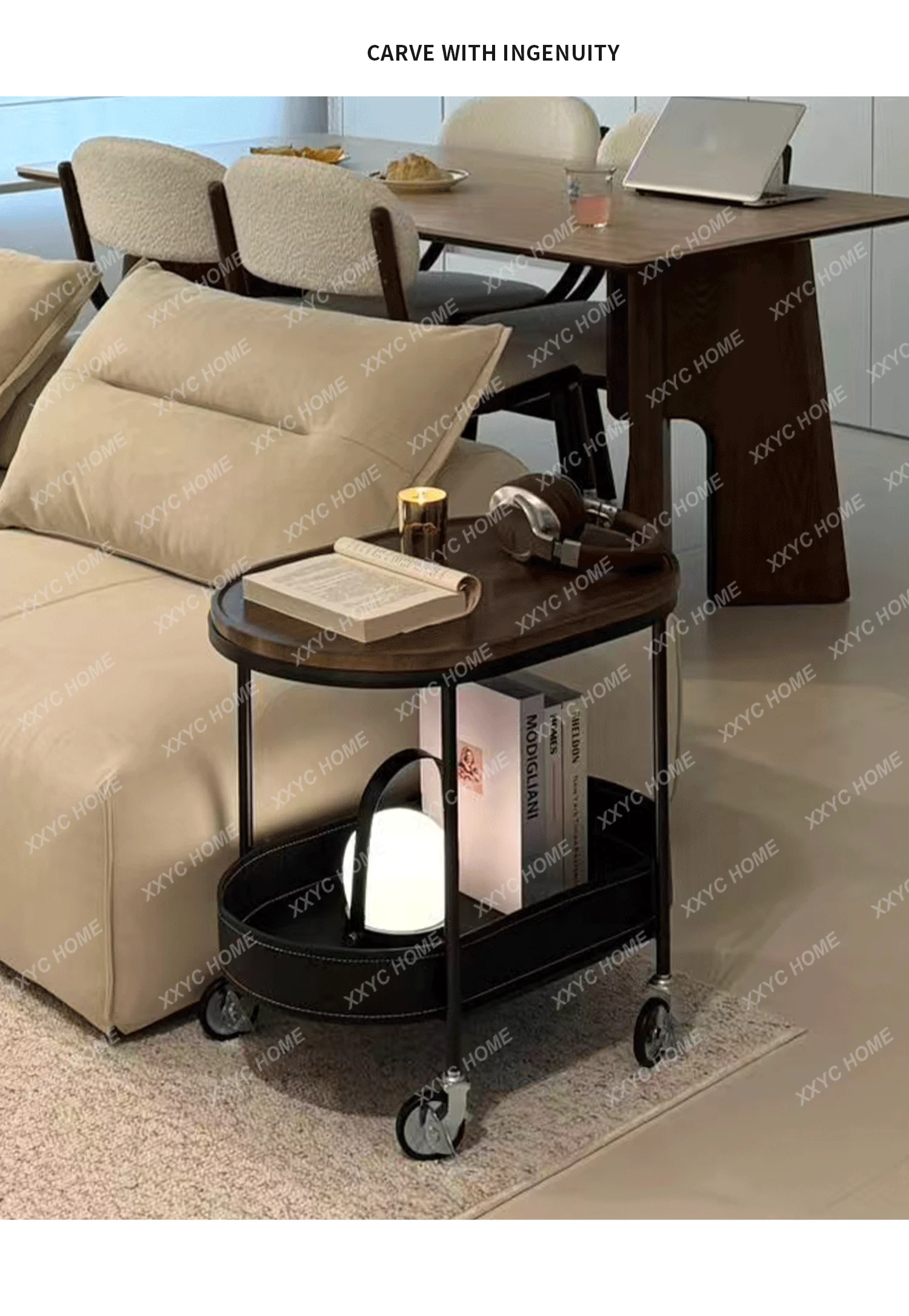 LMedieval style advanced sense removable coffee table household living room coffee table
LMedieval style advanced sense removable coffee table household living room coffee table