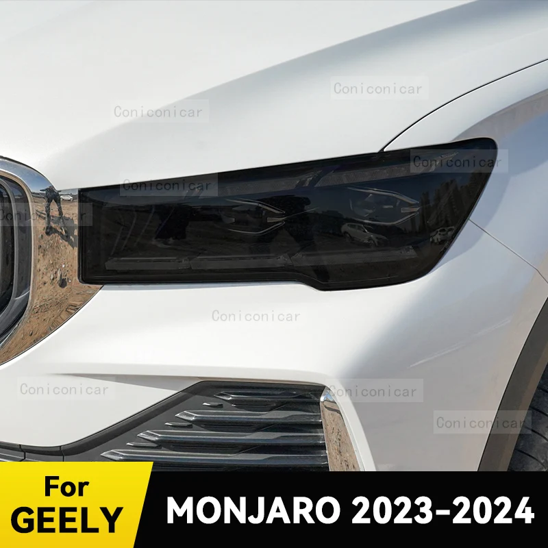 For GEELY Monjaro 2022 2023 2024 Car Headlight Protective Cover Film Front Light TPU Anti-scratch Headlamp Tint Accessories
For GEELY Monjaro 2022 2023 2024 Car Headlight Protective Cover Film Front Light TPU Anti-scratch Headlamp Tint Accessories