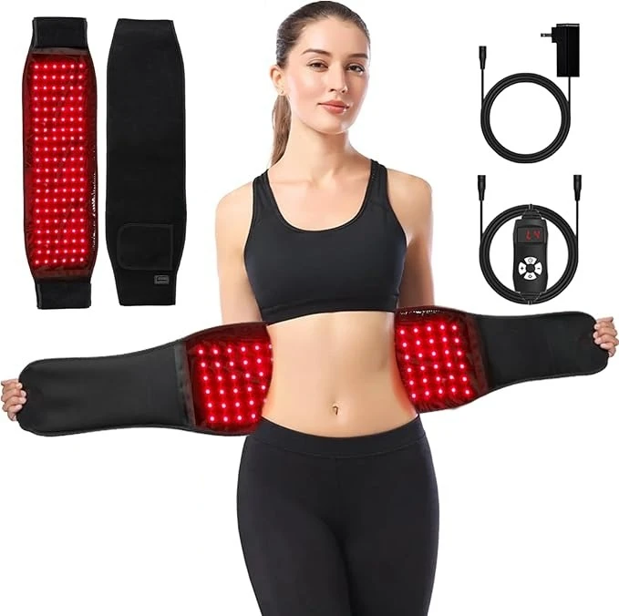 NEW Red Light Therapy Belt, 136 Beads Wearable 660&850 nm Near Red Infrared Light Therapy Wrap Pad for Shoulder Waist Back Body
NEW Red Light Therapy Belt, 136 Beads Wearable 660&850 nm Near Red Infrared Light Therapy Wrap Pad for Shoulder Waist Back Body