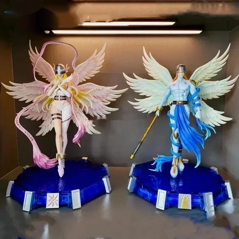 29cm emit light Anime Digimon Adventure Figures Angewomon Angemon Action Figurines Pvc Model Collection Doll Toys Children Gifts
29cm emit light Anime Digimon Adventure Figures Angewomon Angemon Action Figurines Pvc Model Collection Doll Toys Children Gifts