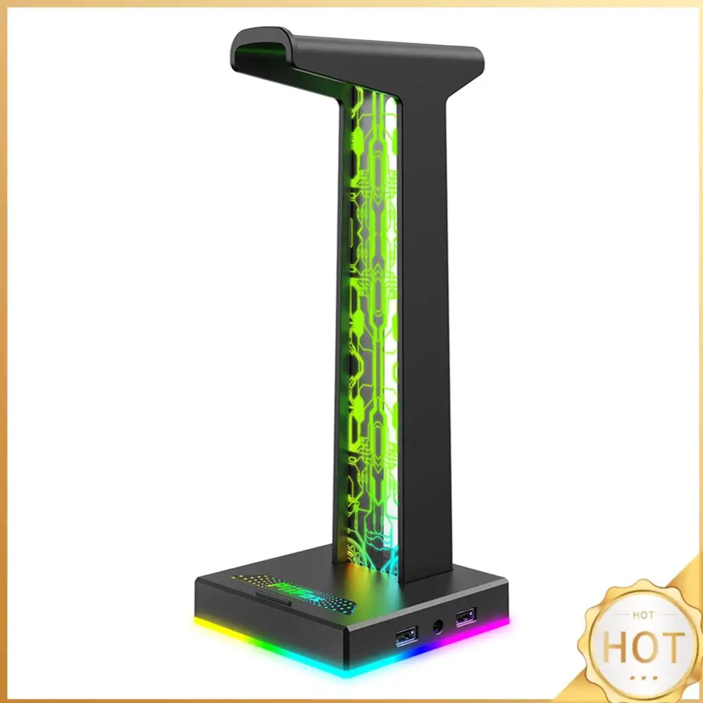 RGB Headphone Bracket 10 Lighting Effects Headphone Stand Holder Rack Space Saving Headset Support Stand Vertical Bracket Hanger
RGB Headphone Bracket 10 Lighting Effects Headphone Stand Holder Rack Space Saving Headset Support Stand Vertical Bracket Hanger