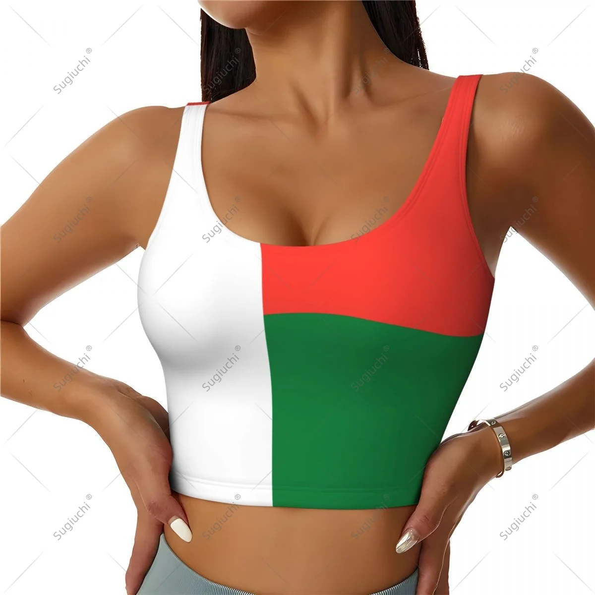 Madagascar Flag Women Girl Activities Sports Vest for Female Yoga Vest Workout Vest Lightweight Trendy
Madagascar Flag Women Girl Activities Sports Vest for Female Yoga Vest Workout Vest Lightweight Trendy