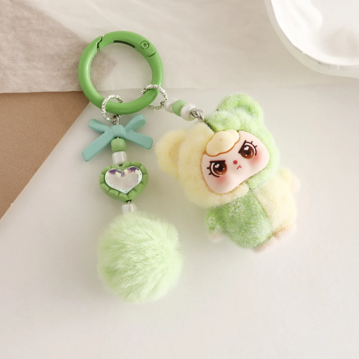 1PCSNew color-matched cute accessory for car phone chain, cartoon figurine keychain
1PCSNew color-matched cute accessory for car phone chain, cartoon figurine keychain