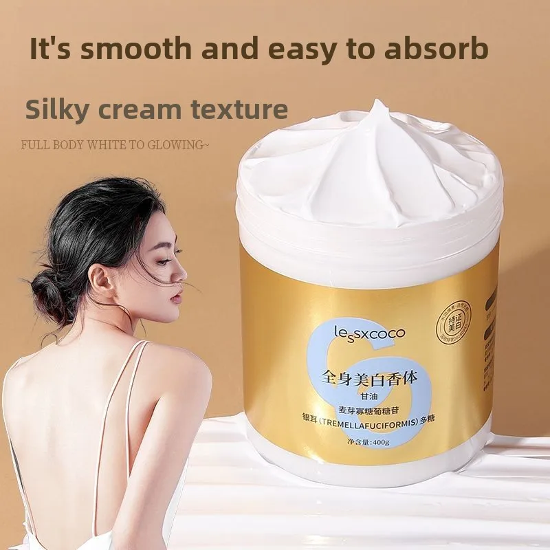 Роскошный отбеливающий крем для тела, увлажняющий, осветляющий кожу, длительный аромат, уход за домашней красотой
Роскошный отбеливающий крем для тела, увлажняющий, осветляющий кожу, длительный аромат, уход за домашней красотой