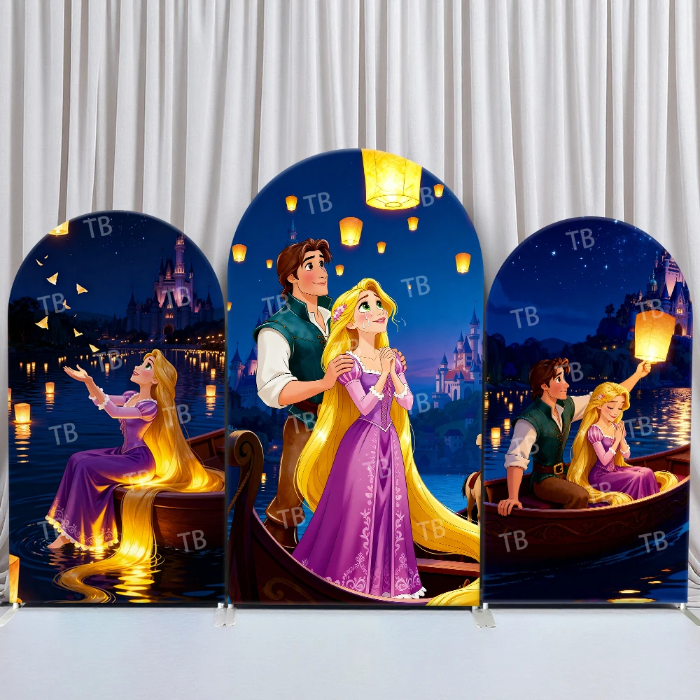 TB Tangled Rapunzel Arch Backdrop Cover Boat Night Castle Flynn Rider Theme Party Photo Booth Props for Events & Home Decoration
TB Tangled Rapunzel Arch Backdrop Cover Boat Night Castle Flynn Rider Theme Party Photo Booth Props for Events & Home Decoration