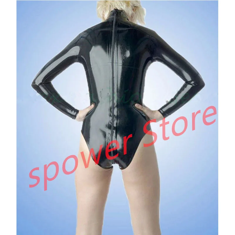 Handmade Women Latex Swimsuit with Back Zip Rubber Bodysuit Tight Jumpsuit Customize Cosplay Costumes
Handmade Women Latex Swimsuit with Back Zip Rubber Bodysuit Tight Jumpsuit Customize Cosplay Costumes