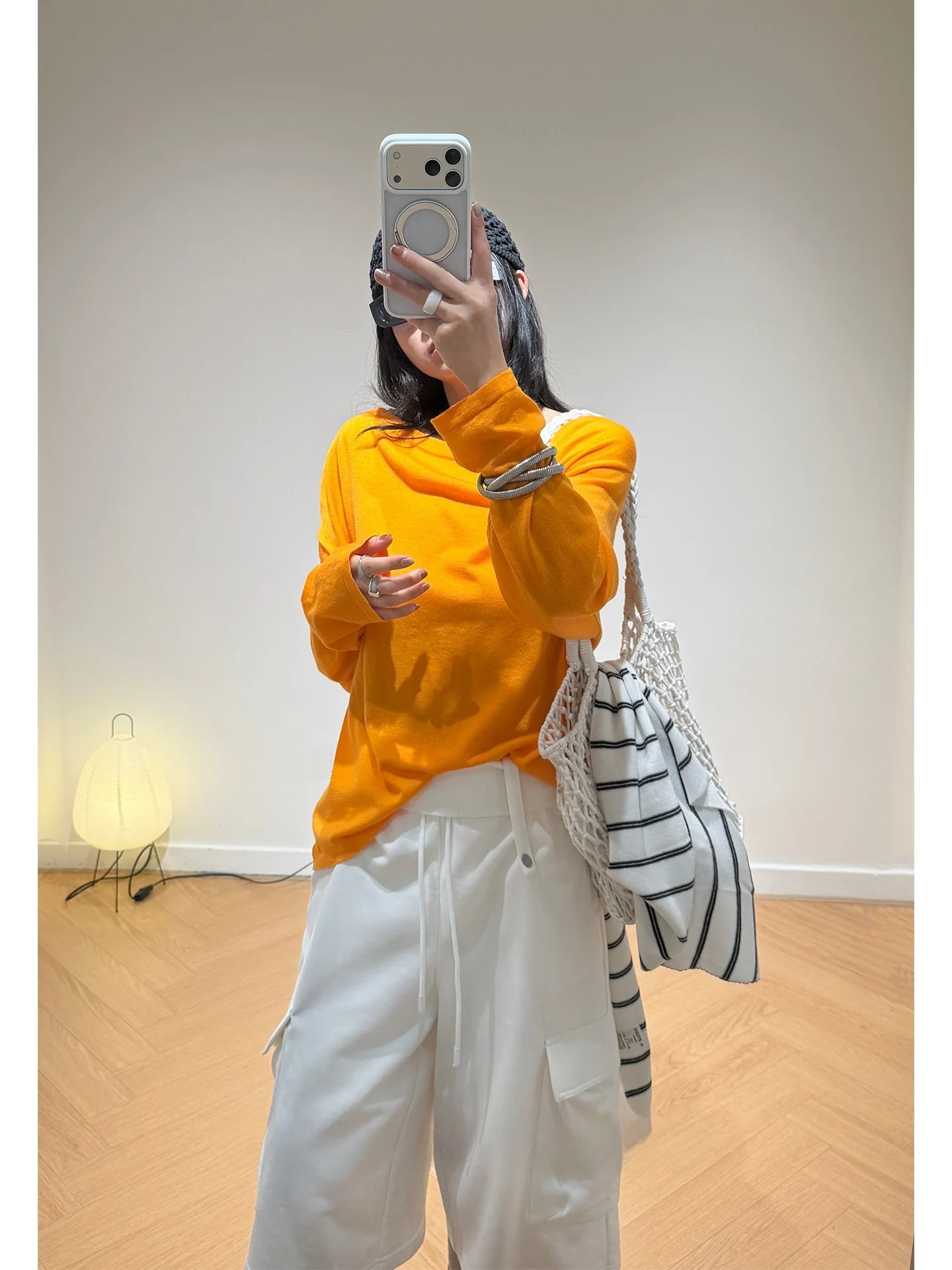 Stylish Loose Knitted Woolen Shirt Women's Spring Thin Casual One-Shoulder Top Soft Skin-Friendly Loose Comfortable Sweater
Stylish Loose Knitted Woolen Shirt Women's Spring Thin Casual One-Shoulder Top Soft Skin-Friendly Loose Comfortable Sweater