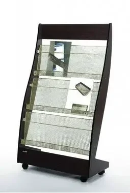 A wooden magazine rack. Newspaper rack. Office book rack. Propaganda frame display.
A wooden magazine rack. Newspaper rack. Office book rack. Propaganda frame display.