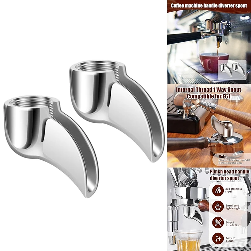 WISH 2Pcs Single Portafilter Spout,Coffee Machine Portafilter Spout,Drain Diverter Nozzle,For 58Mm Espresso Machine
WISH 2Pcs Single Portafilter Spout,Coffee Machine Portafilter Spout,Drain Diverter Nozzle,For 58Mm Espresso Machine