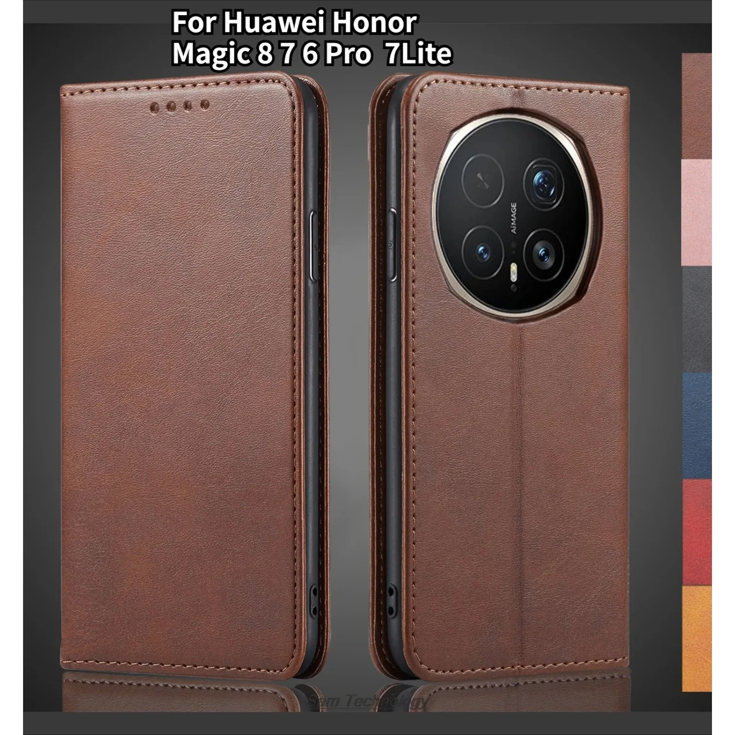 Sle Deluxe Magnetic Leather Anti-Scratch Case For HUAWEI Magic 8 Pro 7 Lite 6 With Card Slot Flip Anti-drop Protect Cover Funda
Sle Deluxe Magnetic Leather Anti-Scratch Case For HUAWEI Magic 8 Pro 7 Lite 6 With Card Slot Flip Anti-drop Protect Cover Funda