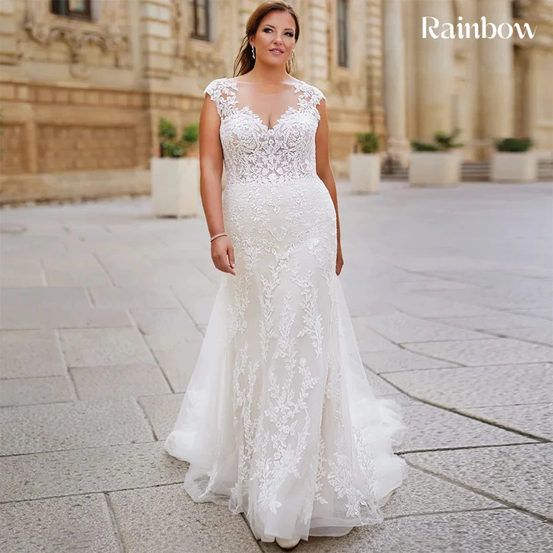 Graceful Plus-Size Wedding Dress Organza With Embroidery A-Line Length Ball Gown Full Sleeve O-Neck Customized Vestido De Novia
Graceful Plus-Size Wedding Dress Organza With Embroidery A-Line Length Ball Gown Full Sleeve O-Neck Customized Vestido De Novia