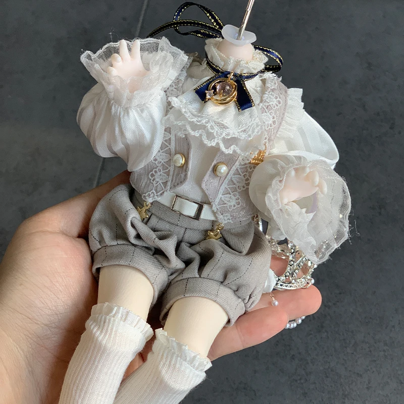 Original Six-Part BJD Doll Clothes Vespa Three-Plug Six-Edition Elegant Little Prince Costume Change Stylish Court Style
Original Six-Part BJD Doll Clothes Vespa Three-Plug Six-Edition Elegant Little Prince Costume Change Stylish Court Style