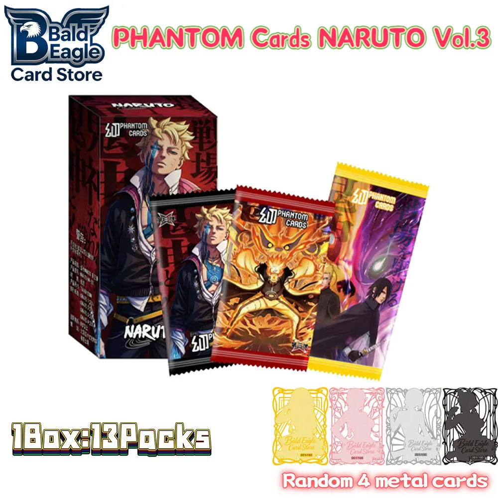 Wholesale PHANTOM Cards Naruto Cards Vol.3 Uchiha Sasuke Haruno Sakura Anime Character Peripheral Game Collection Card Toy Gift
Wholesale PHANTOM Cards Naruto Cards Vol.3 Uchiha Sasuke Haruno Sakura Anime Character Peripheral Game Collection Card Toy Gift