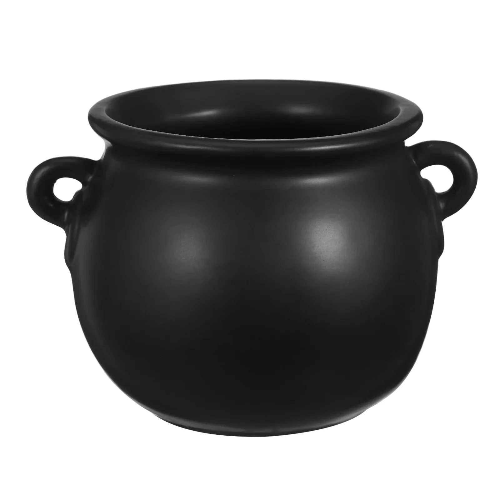 Witch Cauldron Candy Bowl Halloween Ceramic Serving Dish Black Decorative Snack Tray for Cookies Treats Party Food Display Bowls
Witch Cauldron Candy Bowl Halloween Ceramic Serving Dish Black Decorative Snack Tray for Cookies Treats Party Food Display Bowls