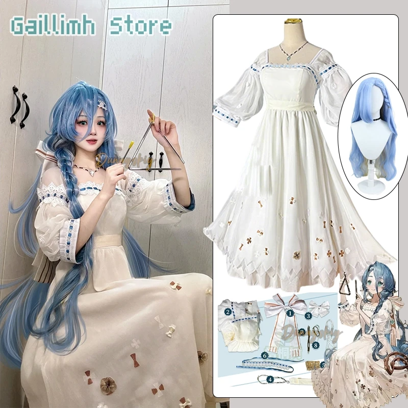 Game Reverse: 1999 Thirty-Seven Cosplay Costume Elegant White Flowy Hem Long Skirts Women 코스프레 Anime Role-play Wig Shoe Suits
Game Reverse: 1999 Thirty-Seven Cosplay Costume Elegant White Flowy Hem Long Skirts Women 코스프레 Anime Role-play Wig Shoe Suits