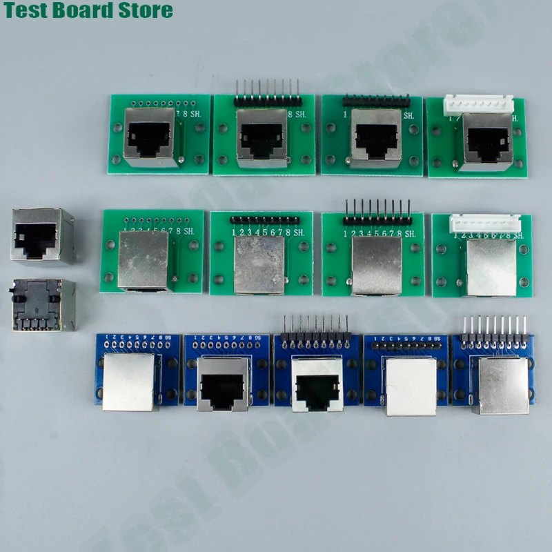 1Pce RJ45 Ethernet port 8P vertical horizontal test board bent pin straight pin network port adapter circuit board connector
1Pce RJ45 Ethernet port 8P vertical horizontal test board bent pin straight pin network port adapter circuit board connector