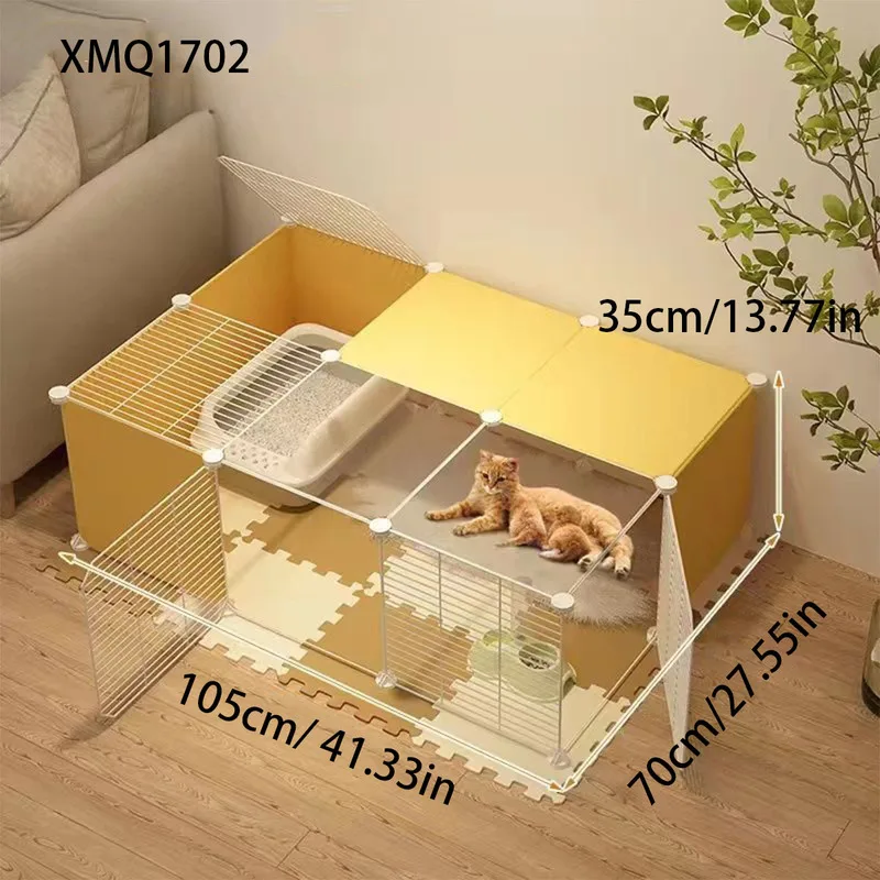 Household Indoor Cat Maternity Room, Cat Pregnancy and Maternity Nest with Toilet Breeding Box
Household Indoor Cat Maternity Room, Cat Pregnancy and Maternity Nest with Toilet Breeding Box