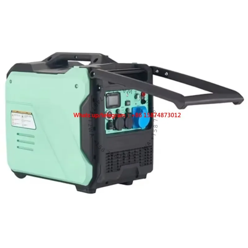 New Type 5kw/6kW Portable Electric Start Inverter g asoline Generator Single Phase 50Hz for Home Use
New Type 5kw/6kW Portable Electric Start Inverter g asoline Generator Single Phase 50Hz for Home Use