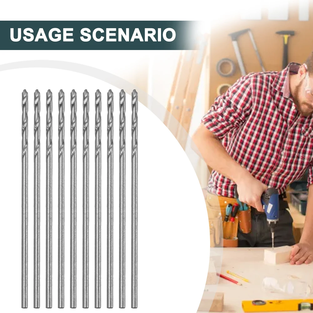 Drill End Mill Drill Bit Drill Bit Set 10pcs HSS Kit Mini 1.0mm Spiral Straight Shank Power Tools Part High Quality
Drill End Mill Drill Bit Drill Bit Set 10pcs HSS Kit Mini 1.0mm Spiral Straight Shank Power Tools Part High Quality