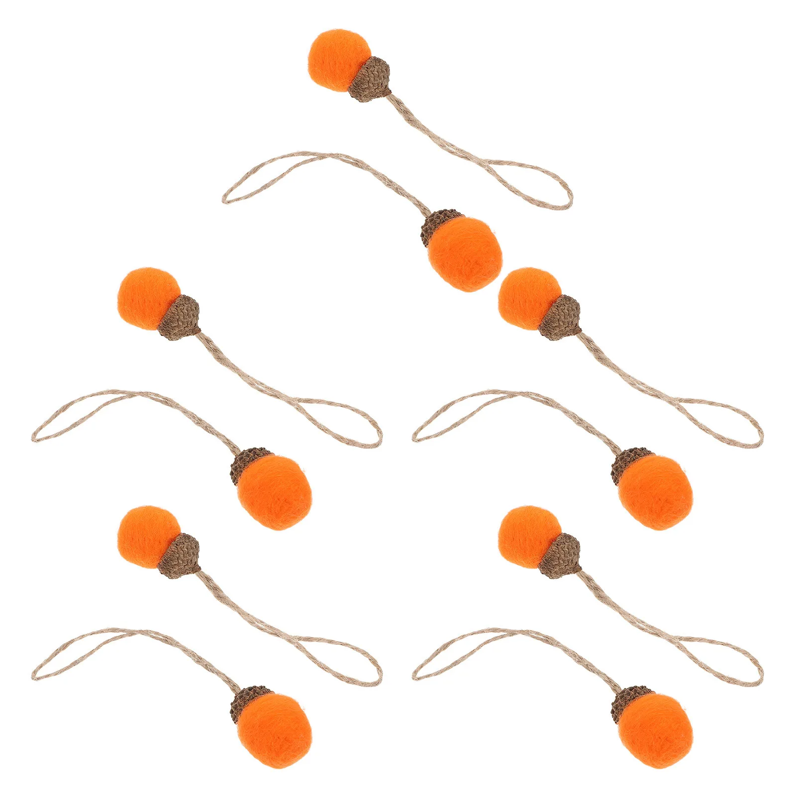 10Pcs Christmas Wool Felt Acorns Mini Artificial Pine Cones Hanging Decor for Holiday DIY Tree Ornaments Thanksgiving Autumn
10Pcs Christmas Wool Felt Acorns Mini Artificial Pine Cones Hanging Decor for Holiday DIY Tree Ornaments Thanksgiving Autumn