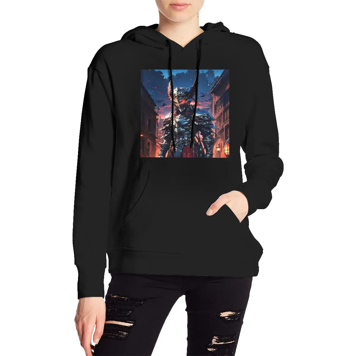 Anime Knight Boy In Medieval City - Anime Digital Art Graphic Womens knit sweatshirt Minimalist All season wear Elegant hoodie
Anime Knight Boy In Medieval City - Anime Digital Art Graphic Womens knit sweatshirt Minimalist All season wear Elegant hoodie