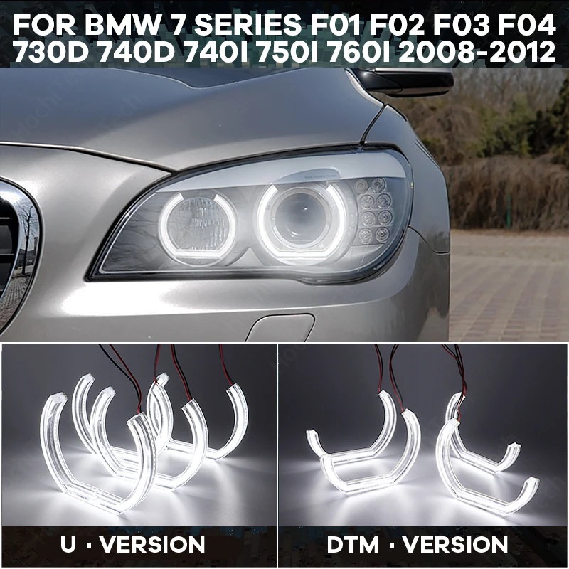 Для BMW 7 серии F01 F02 F03 F04 730d 740d 740i 750i 2008-2012, кольцо DRLDTM U-образной формы, стиль с белыми кристаллами и ангельскими глазами
Для BMW 7 серии F01 F02 F03 F04 730d 740d 740i 750i 2008-2012, кольцо DRLDTM U-образной формы, стиль с белыми кристаллами и ангельскими глазами