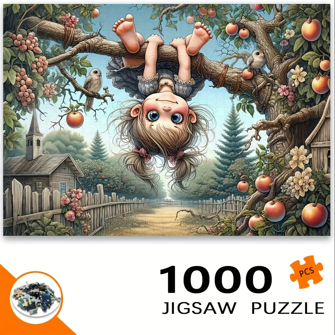 1000 PCS Puzzles for Adults Upside-Down Apple Tree , Jigsaw Puzzles Educational Games Colorful Puzzles Gifts Home Decor
1000 PCS Puzzles for Adults Upside-Down Apple Tree , Jigsaw Puzzles Educational Games Colorful Puzzles Gifts Home Decor