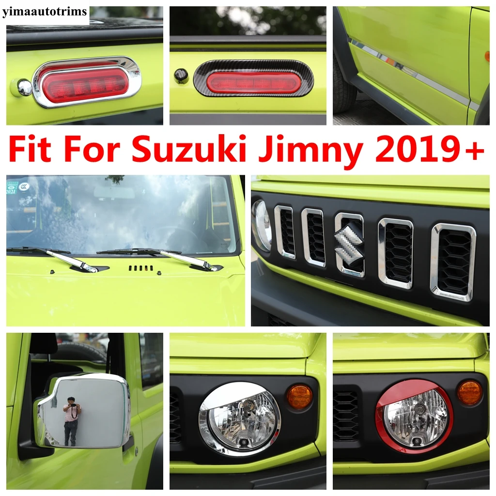 Front Head Light / Window Wiper / Rearview Mirror / High Brake Lamp Cover Trim For Suzuki Jimny 2019 - 2023 Accessories Exterior
Front Head Light / Window Wiper / Rearview Mirror / High Brake Lamp Cover Trim For Suzuki Jimny 2019 - 2023 Accessories Exterior