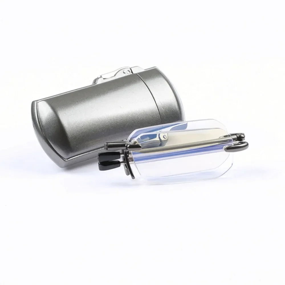 Высококачественные новые портативные складные безрамные очки для чтения в штучной упаковке, мужские очки с зажимом для ремня, очки для дальнозоркости
Высококачественные новые портативные складные безрамные очки для чтения в штучной упаковке, мужские очки с зажимом для ремня, очки для дальнозоркости