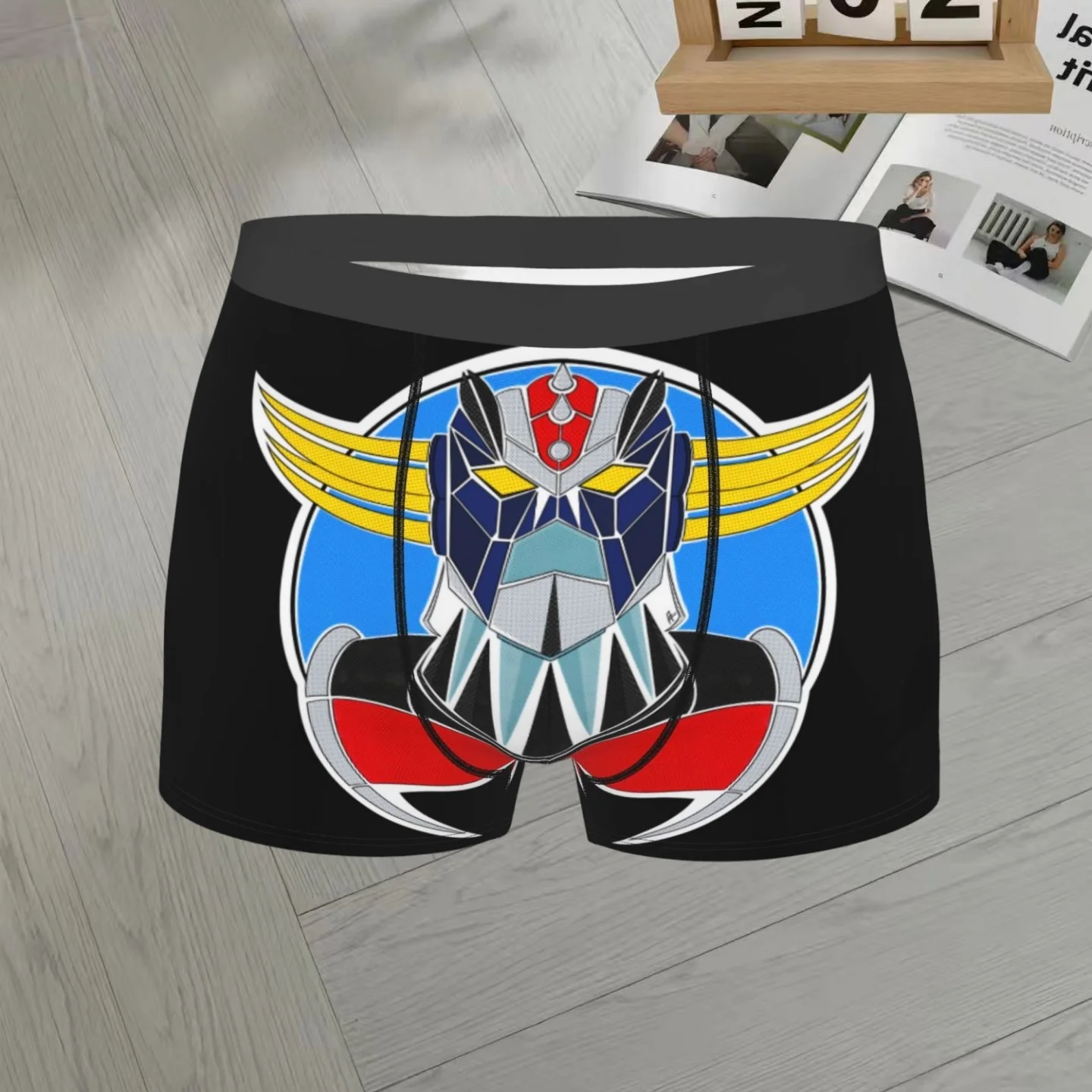 2025 New Cool Goldorak Grendizer Men's Printed Custom Ufo Robot Anime Boxing Shorts Underwear Underwear Soft Underwear
2025 New Cool Goldorak Grendizer Men's Printed Custom Ufo Robot Anime Boxing Shorts Underwear Underwear Soft Underwear