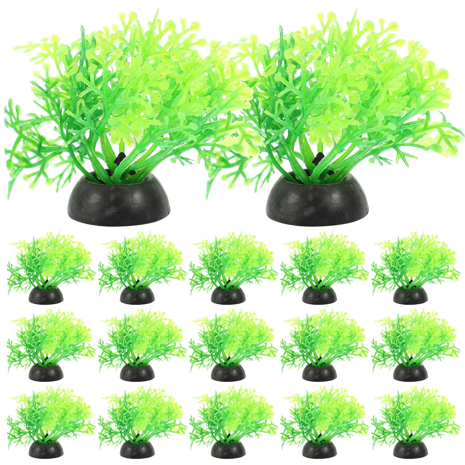 20 Pcs Faux Plant Aquarium Landscaping Plastic Plants for Betta Fish Water Tanks
20 Pcs Faux Plant Aquarium Landscaping Plastic Plants for Betta Fish Water Tanks