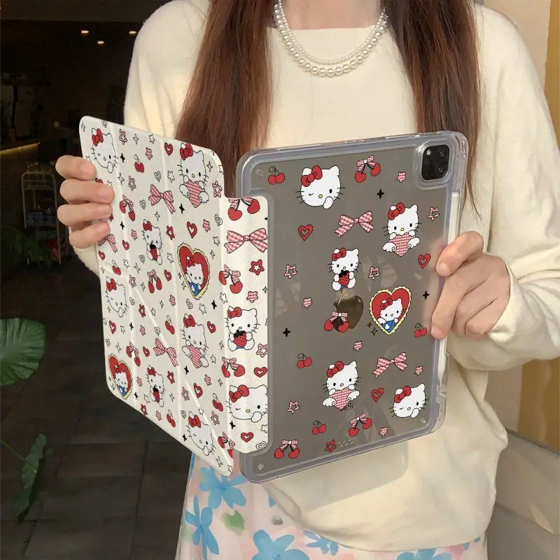 9styles Hello Kitty Tablet Case Suitable for Apple IPad A16 Tablet Case Air8/7 Protective Case 3+Y with Pen Slot Mini7 Cute Toys
9styles Hello Kitty Tablet Case Suitable for Apple IPad A16 Tablet Case Air8/7 Protective Case 3+Y with Pen Slot Mini7 Cute Toys