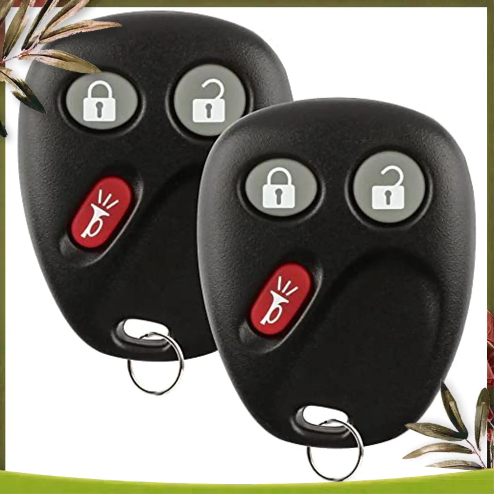 A83R-Replacement Key Fob Car Keyless Entry Remote For Yukon Tahoe Suburban Silverado Sierra Avalanche Escalade LHJ011(2 Pack)
A83R-Replacement Key Fob Car Keyless Entry Remote For Yukon Tahoe Suburban Silverado Sierra Avalanche Escalade LHJ011(2 Pack)