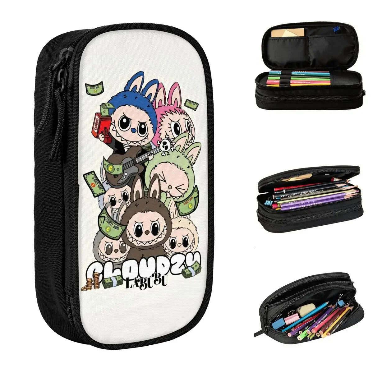 Labubu Pencil Case Fun Pen Bags for Student Large Storage Students School Zipper Pencil Box
Labubu Pencil Case Fun Pen Bags for Student Large Storage Students School Zipper Pencil Box